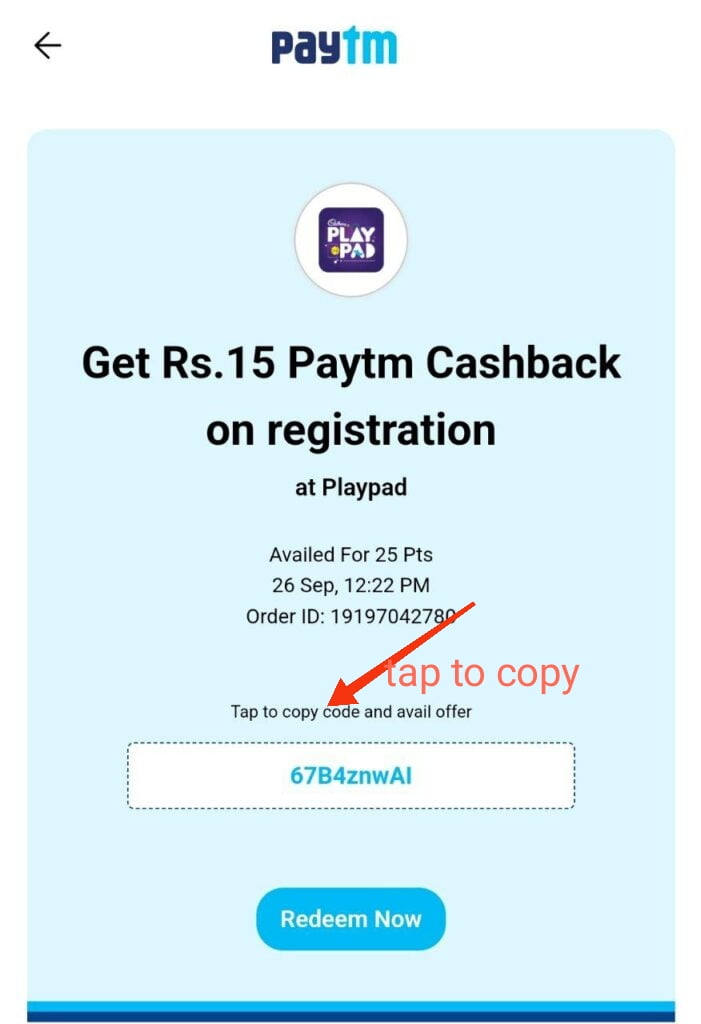 Cadbury Play pad Loot-Get Flat ₹15 PayTm CashBack Instant 2 Cadbury Play pad Loot