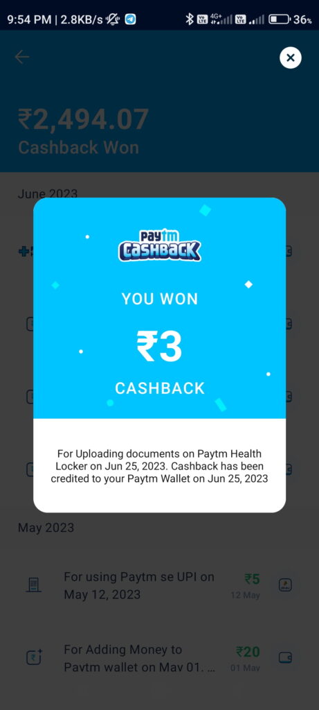Free Paytm Health Cashback Offer-Get Rs 15 Cashback 4 Free Paytm health cashback offer