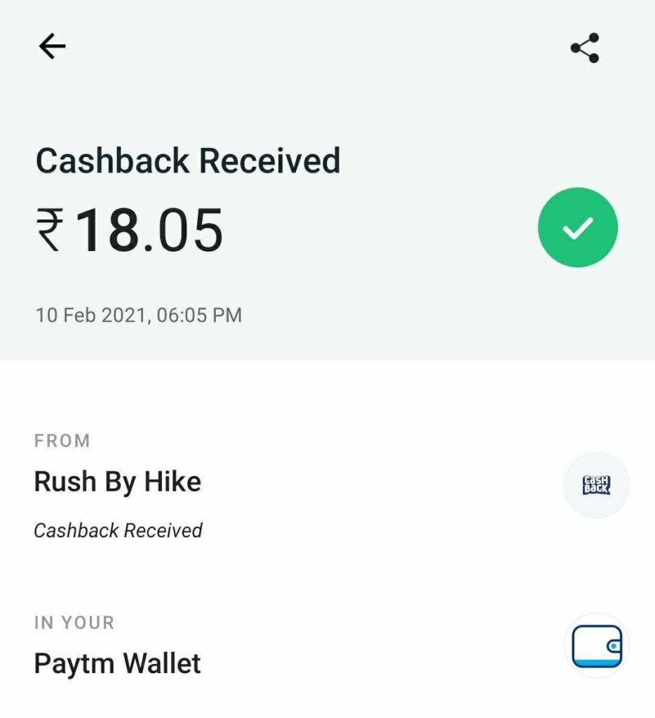 Rush by hike App-Refer And Earn upto ₹1000 Also Get ₹50 on Signup 10 IMG 20210212 104313 158