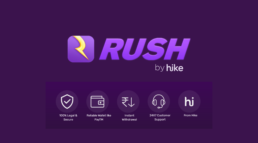 Rush by hike App-Refer And Earn upto ₹1000 Also Get ₹50 on Signup