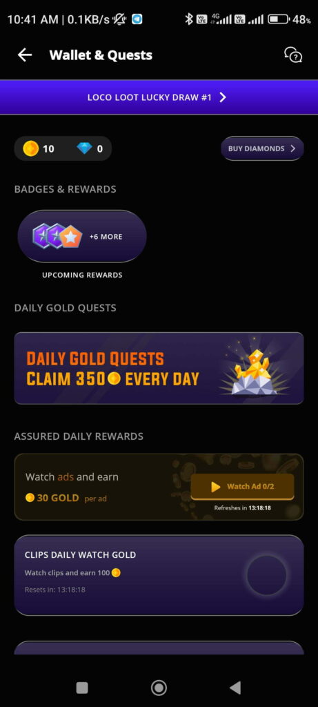 Loco App Offer-watch Live stream Earn ₹10 Amazon Vouchers Daily 5 Loco App offer loot