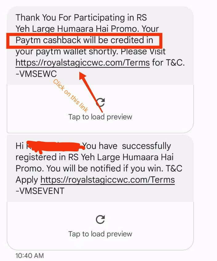 RoyalStag New Offer -Get Rs 50-100 Just completing Simple Task 3 IMG 20231112 001408