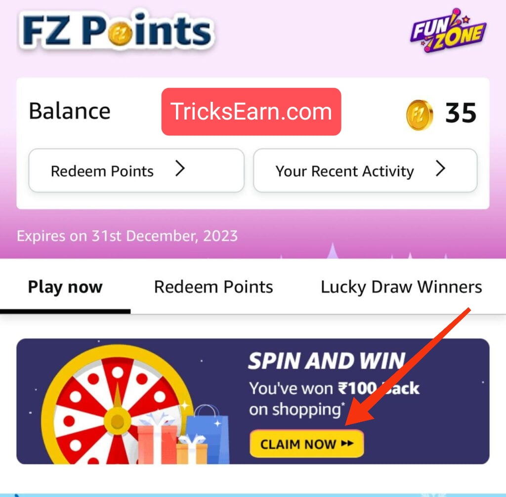 Amazon Spin And Win Offer Tricks 