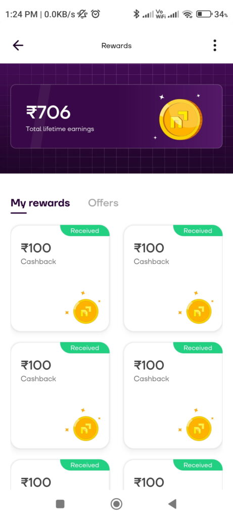 Navi App Refer Earn-Register And Earn Flat ₹100 Instantly | Refer ₹100 | Proof 6 Navi App Refer Earn Referral Cashback