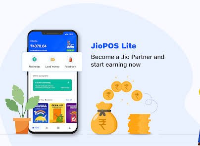 Jiopos Lite App Recharge with a 4 % Unlimited Commission