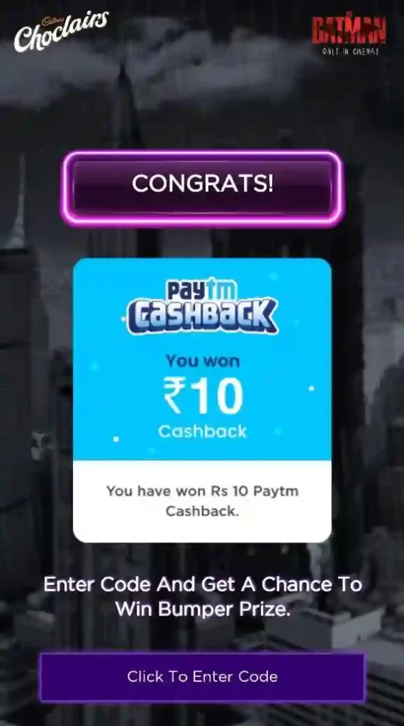 Paytm Cadbury Choclairs Birthday Bash Cashback Offer{ 5 Rs Free Paytm Cash} 6 photo 2022 11 13 22 09 20 570x1024 1