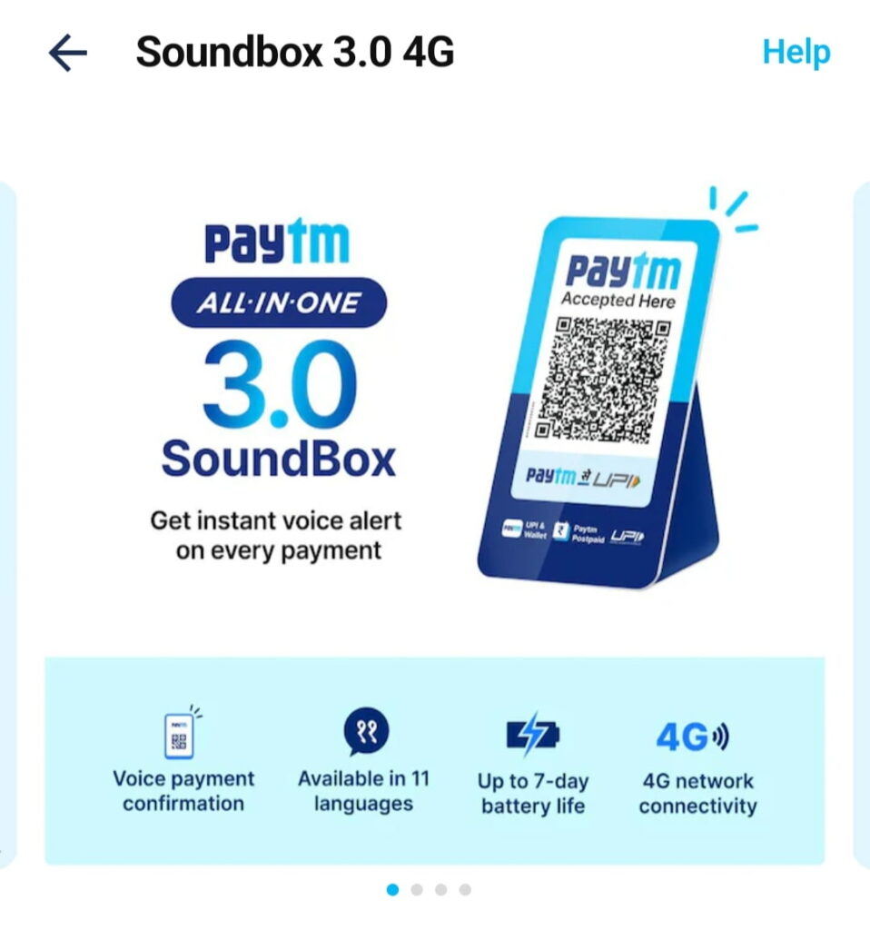 Paytm Soundbox Offer | For Business | Monthly Rental Charge 6 PayTm Soundbox key features