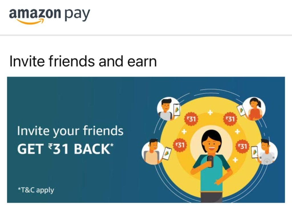Amazon Pay UPI Referral Code: 4XR6P2-FREE ₹100 + ₹75 Refer & Earn 1 Amazon Pay UPI Referral code