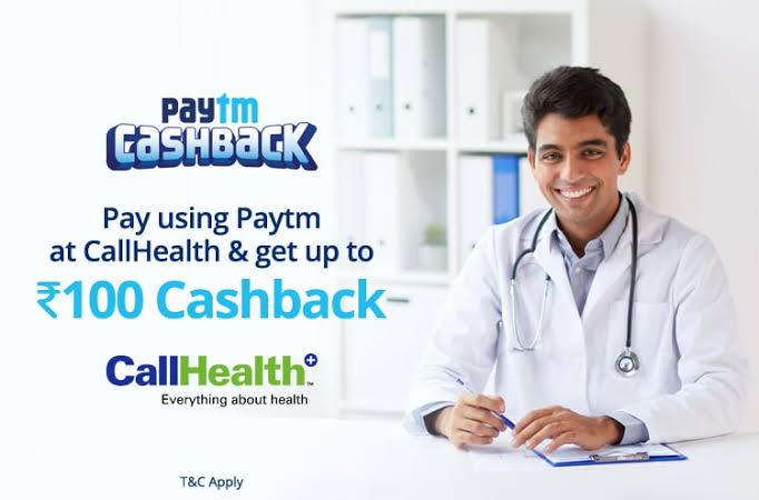 Free Paytm Health Cashback Offer-Get Rs 15 Cashback 1 images 1