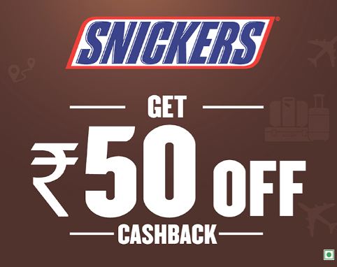 Snickers Duo Program Cashback Offer : Get ₹50 Off Cashback 1 photo 2023 08 10 17.17.09