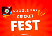 Google Pay cricket Fest Offer-Get ₹100 by Collecting Superfans google pay mango fest offer