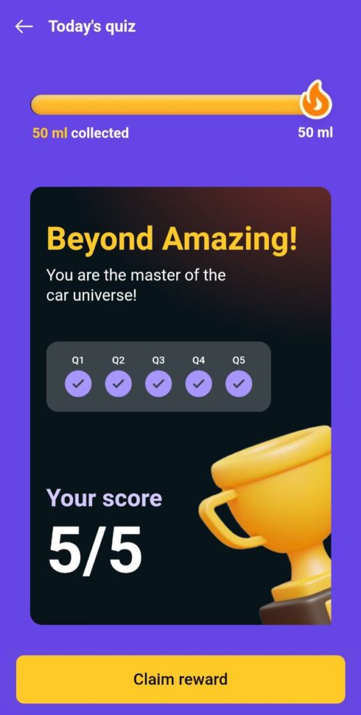 Parkplus Quiz Answers today