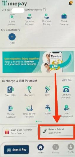 TimePay App Loot – Earn Upto ₹100 Scratch Card for Unlimited Time | TimePay Referral Code 6 timepay refer and tricks