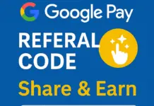 Google Pay Referral Code (xc50p3m) – Refer Earn Rs.201 Google Pay Referral Code (xc50p3m)