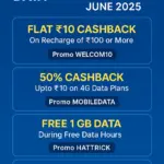 Paytm New Data Recharge Offer 2025