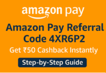Amazon Pay Referral Code 4XR6P2 – Get ₹50 Cashback Instantly | Step-by-Step Guide amazon pay referral code 2025