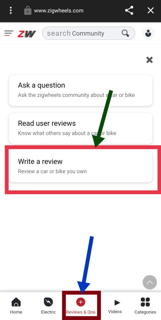 ZigWheels Write Review & Earn Campaign 2025