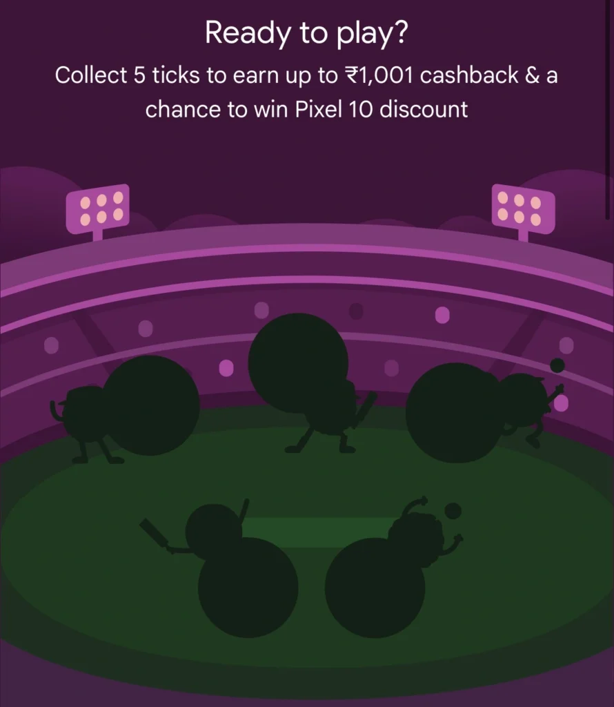 Google Pay Tick Squad Offer