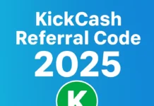 KickCash Referral Code 2025 – Earn Free Cashback & Rewards Instantly KickCash Referral Code 2025