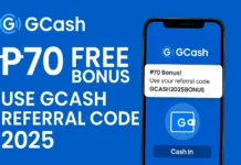 GCash Referral Code 2025 – Earn Free ₱70 Instantly GCash Referral Code 2025