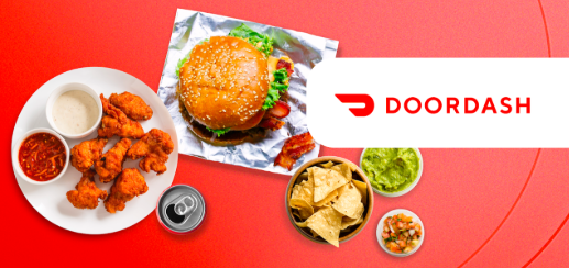 DoorDash food delivery app logo