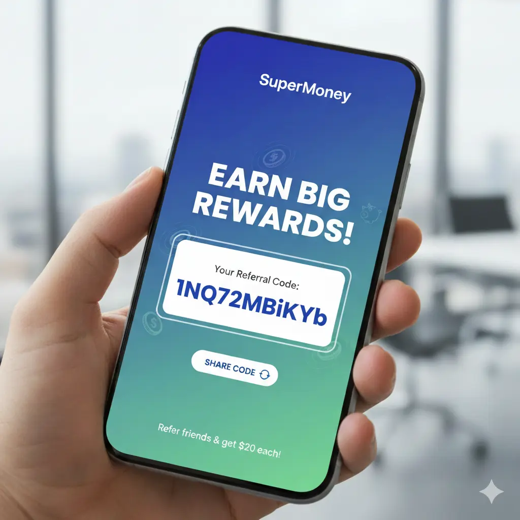 superMoney referral code